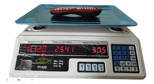 Báscula Gramera De 40 Kilos Digital. Precisión Gramo A Gramo