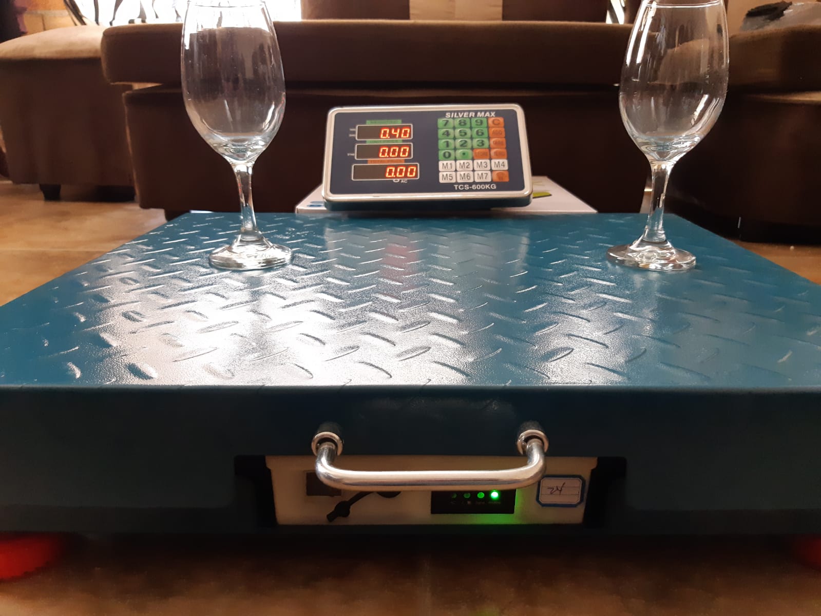 Bascula 600 Kilos en Hierro Silver Max