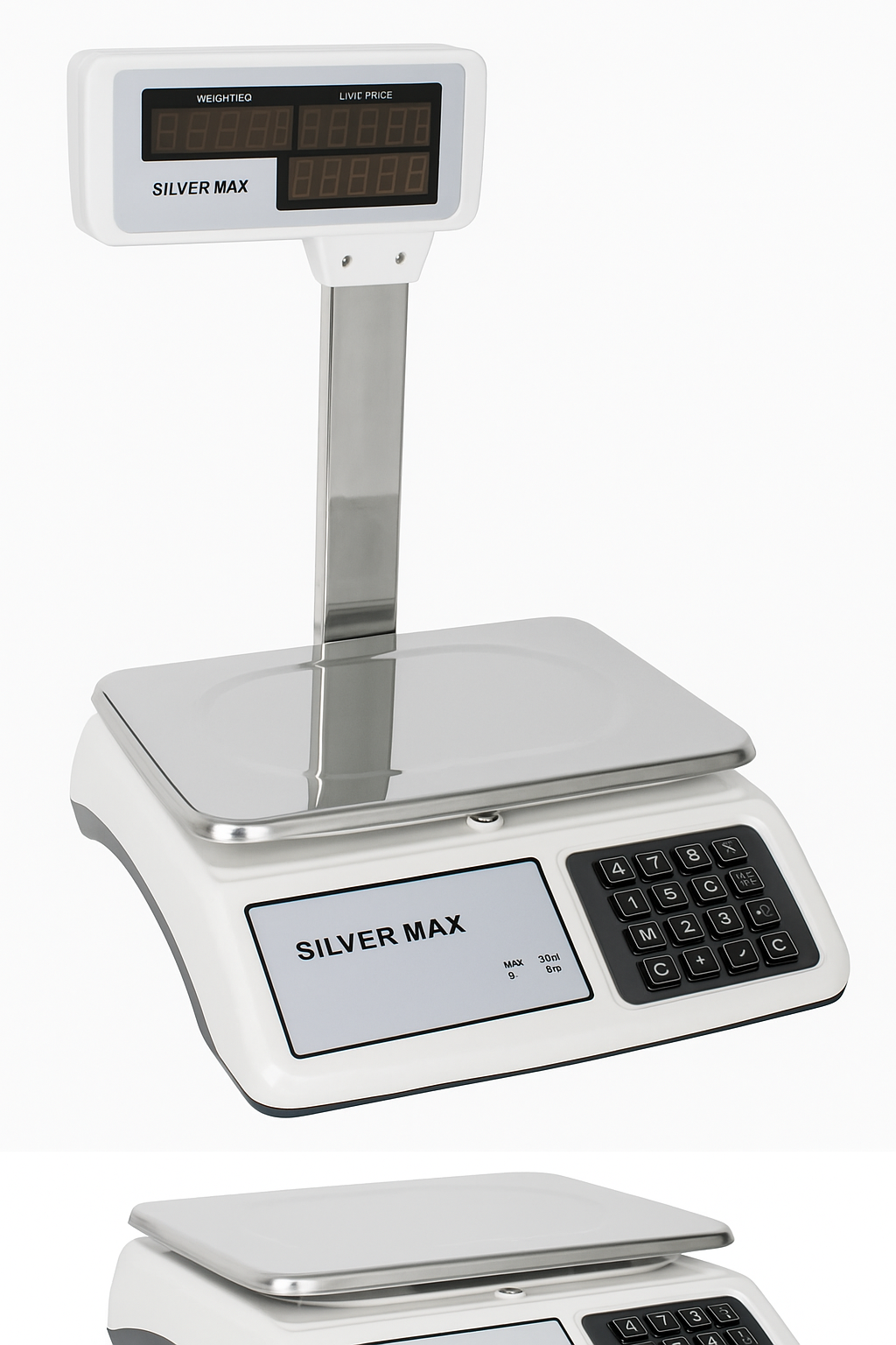 Bascula 40 Kilos Silver Max Torre