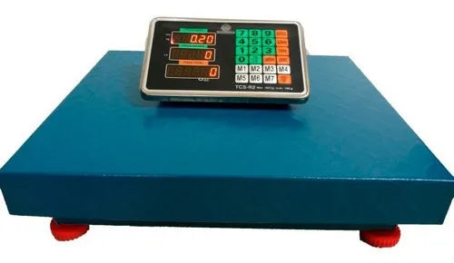 Bascula 200 Kilos Inalambrica en Hierro Silver Max