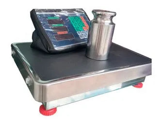 Bascula 200 kilos Inalambrica en Acero Silver Max