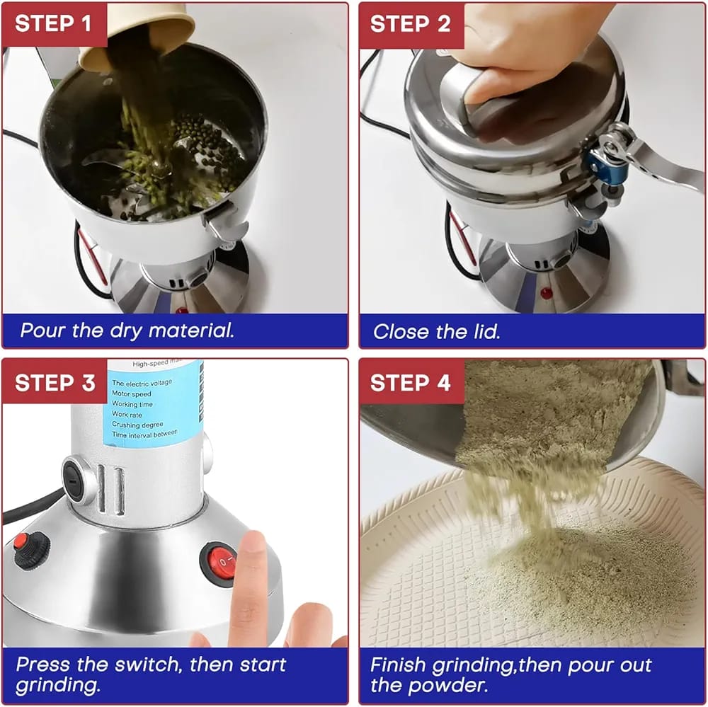 Molino Pequeño De Granos