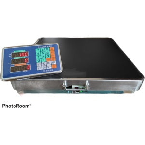 Bascula De 400 Kilos En Acero Inoxidable Silver Max