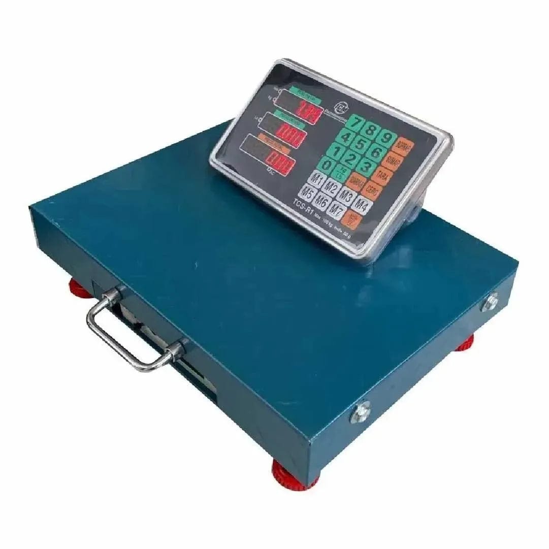 Bascula 200 Kilos Inalambrica en Hierro Silver Max