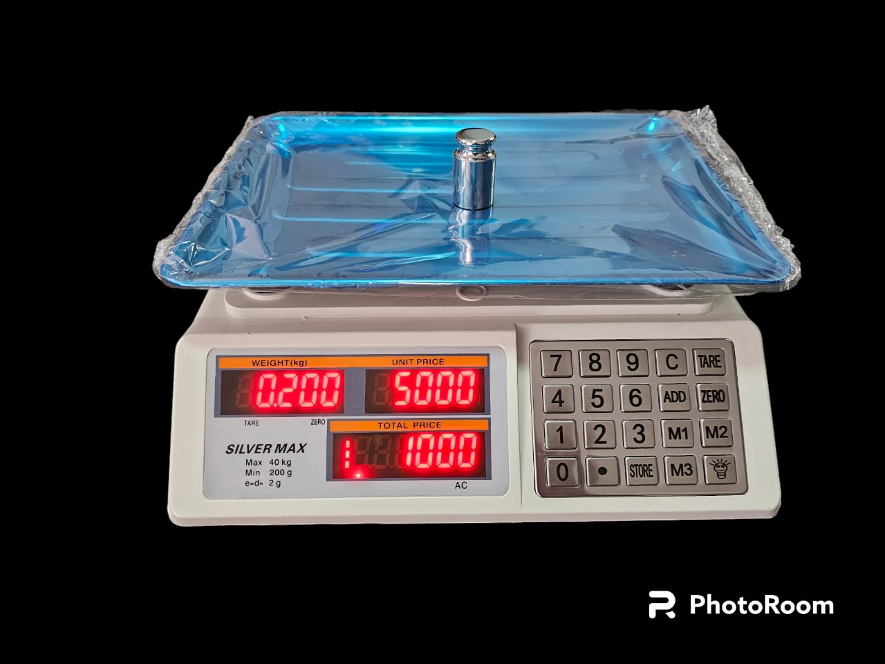 Bascula 40 Kilos Silver Max