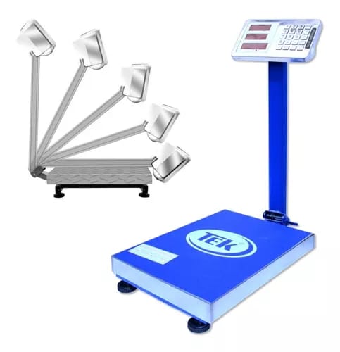 Bascula Plegable 200 Kilos en Full Acero Tek